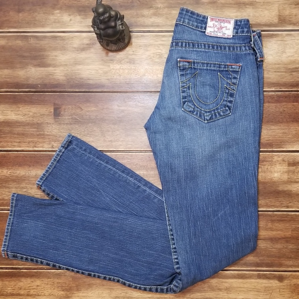True Religion Stella Low Rise Skinny Jeans Size 28